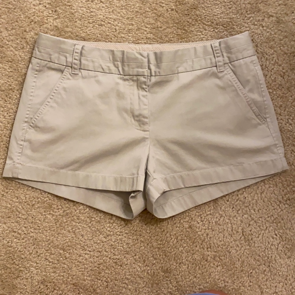 Like-new J. Crew 3in inseam chino shorts